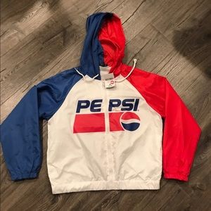 F21 Pepsi bomber jacket